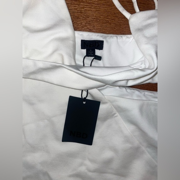 New! Revolve x NBD Titan Cut Out Gown in Ivory 🤍 Small NWT! - Picture 9 of 11